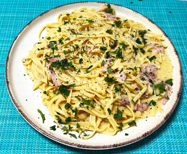 Λιγκουίνι alla gricia