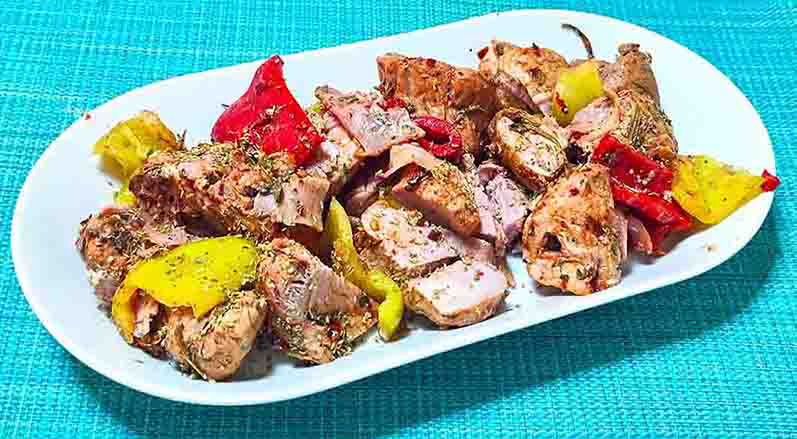 Κοντοσούβλι με ψαρονέφρι