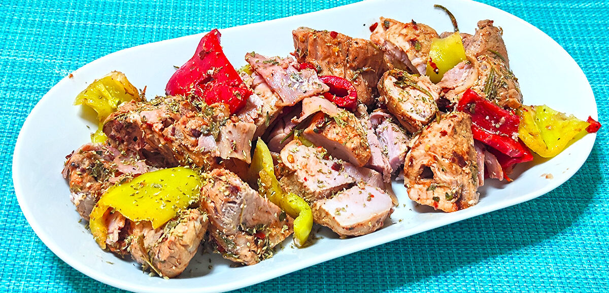 Κοντοσούβλι με ψαρονέφρι