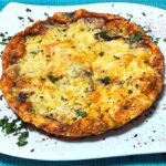 Ομελέτα με απάκι και γραβιέρα