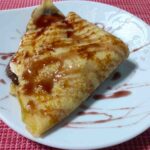 Κρέπες με πραλίνα μπανάνα μπισκότο