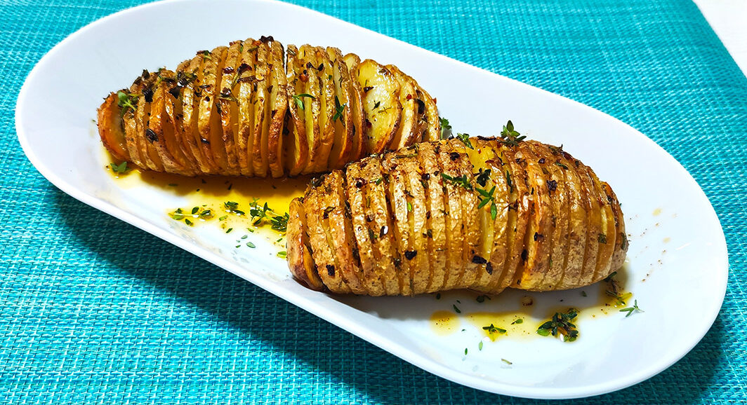 Πατάτες hasselback