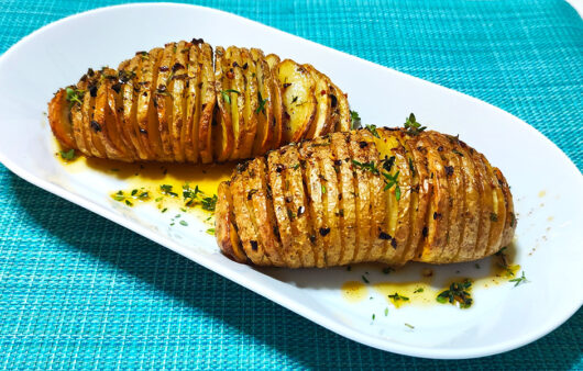 Πατάτες hasselback