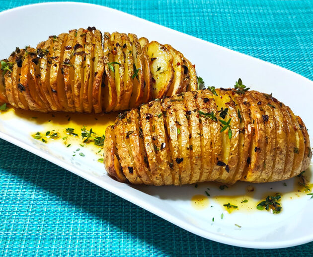 Πατάτες hasselback